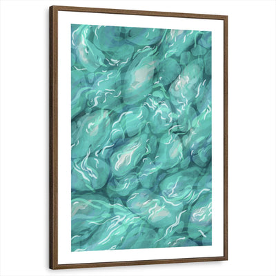 framed-print-brown-walnut-white-border