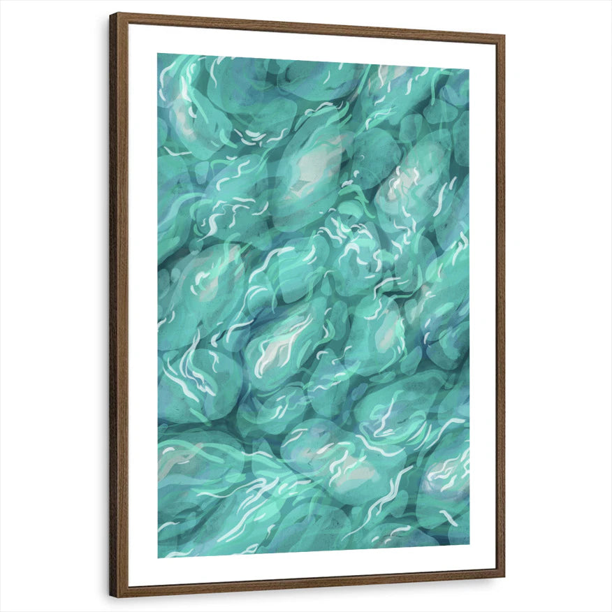 framed-print-brown-walnut-white-border