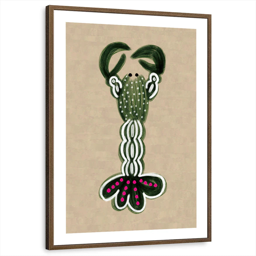 framed-print-brown-walnut-white-border