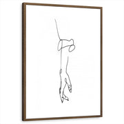 framed-print-brown-walnut-white-border