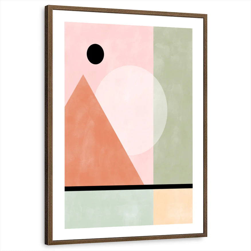 framed-print-brown-walnut-white-border