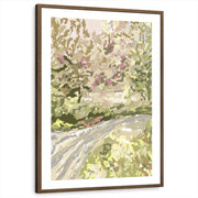 framed-print-brown-walnut-white-border