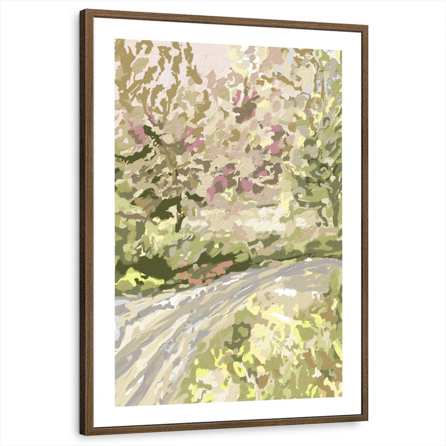 framed-print-brown-walnut-white-border
