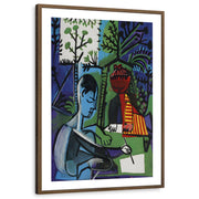 framed-print-brown-walnut-white-border