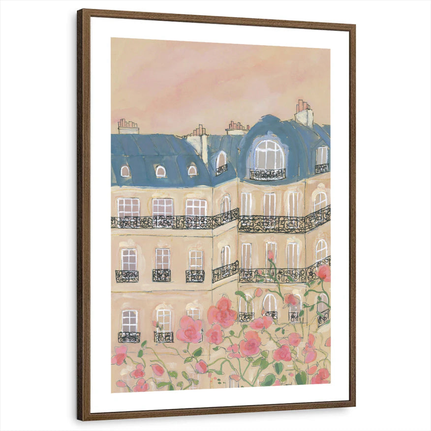 framed-print-brown-walnut-white-border