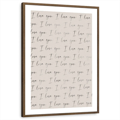 framed-print-brown-walnut-white-border