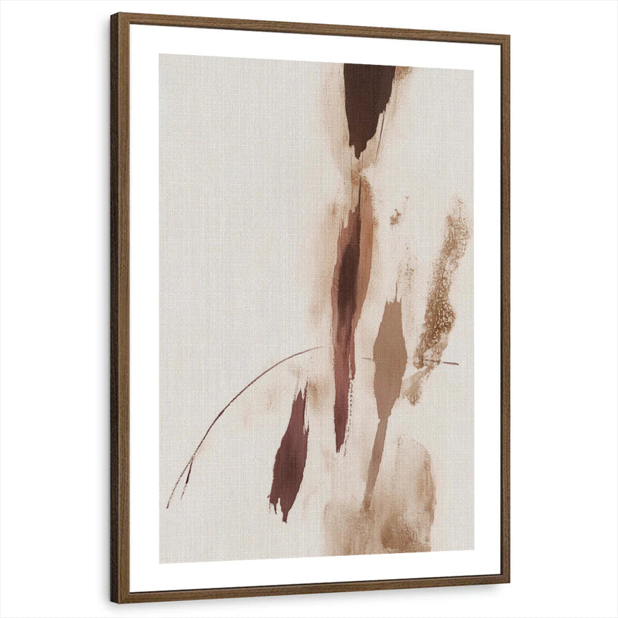 framed-print-brown-walnut-white-border