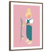 framed-print-brown-walnut-white-border