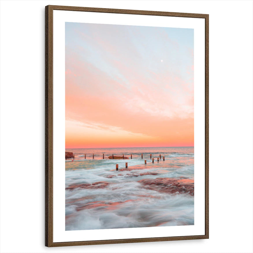 framed-print-brown-walnut-white-border
