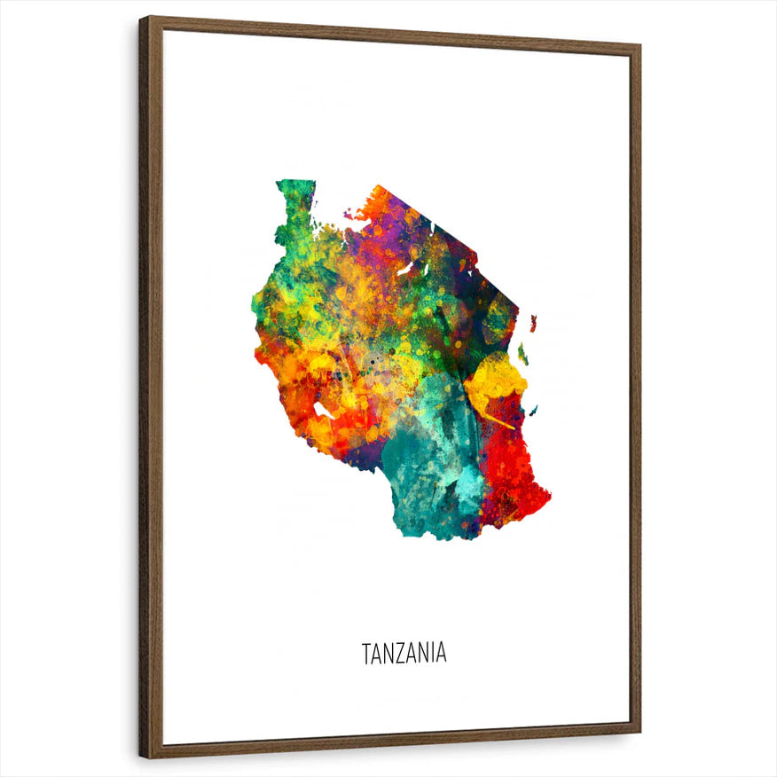 framed-print-brown-walnut-white-border