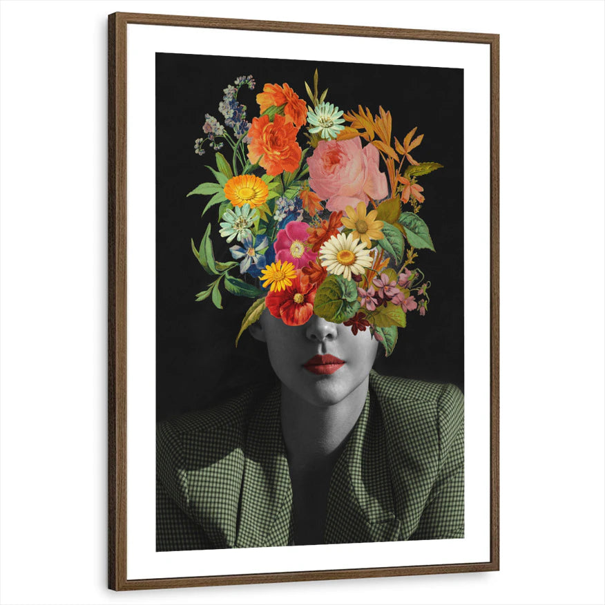 framed-print-brown-walnut-white-border