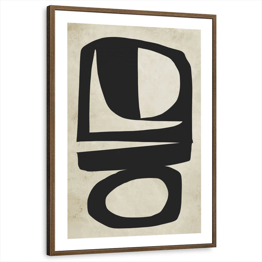 framed-print-brown-walnut-white-border
