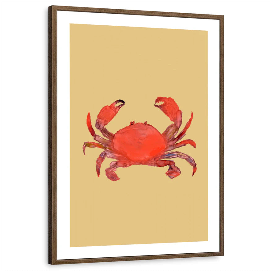 framed-print-brown-walnut-white-border