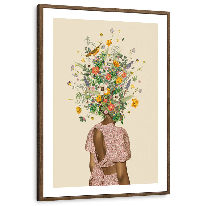 framed-print-brown-walnut-white-border