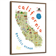 framed-print-brown-walnut-white-border