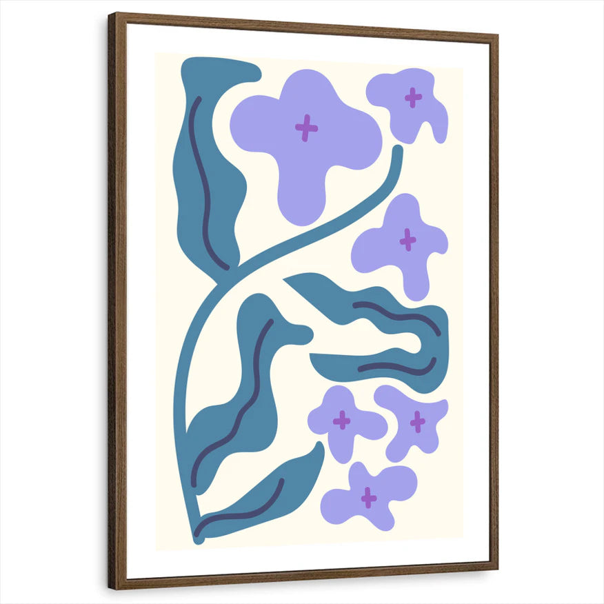 framed-print-brown-walnut-white-border