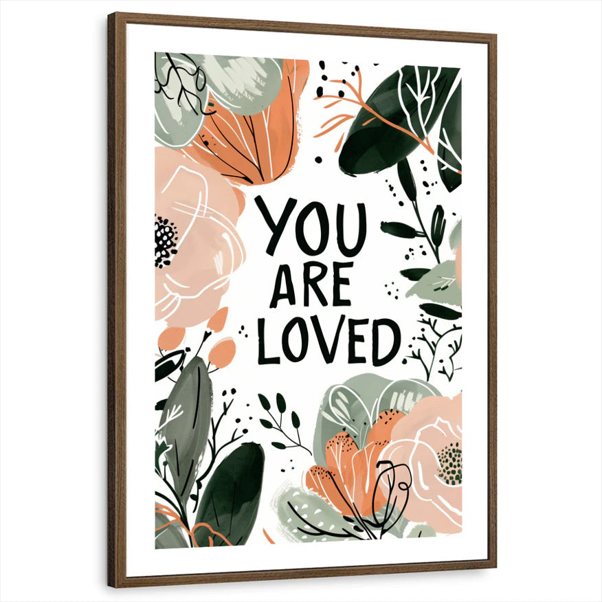 framed-print-brown-walnut-white-border