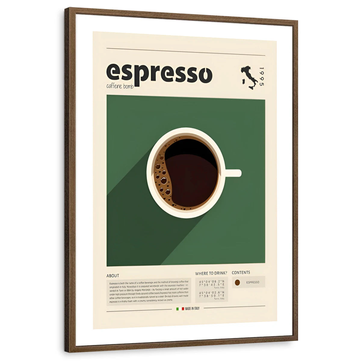 framed-print-brown-walnut-white-border