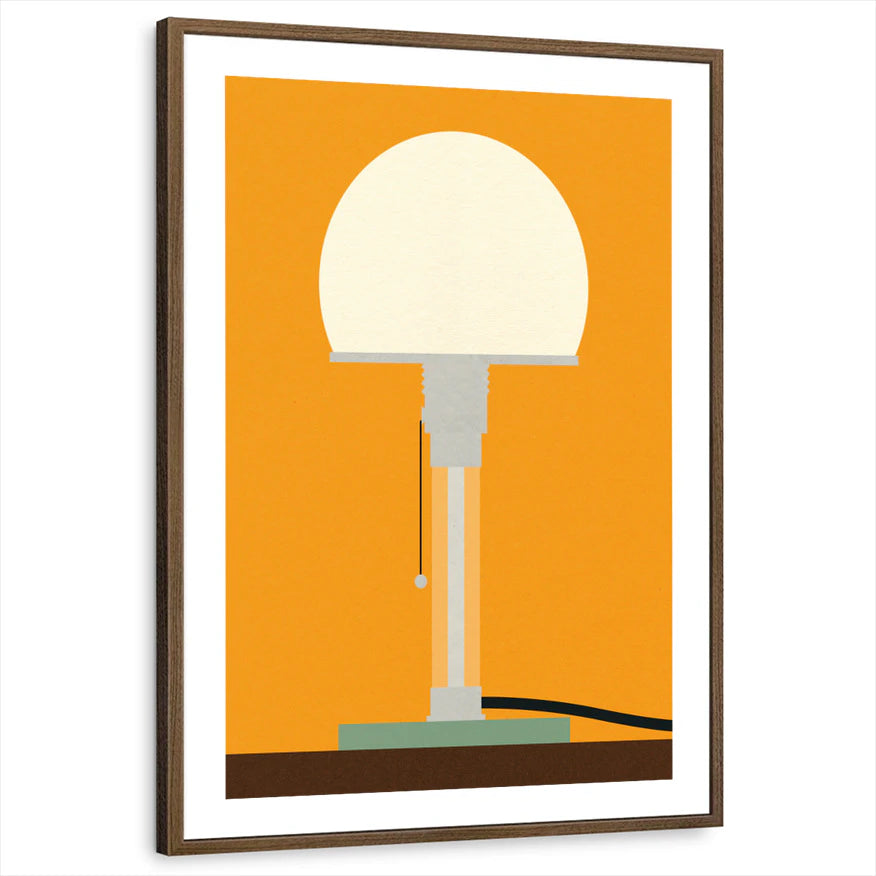 framed-print-brown-walnut-white-border