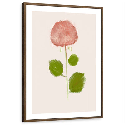framed-print-brown-walnut-white-border