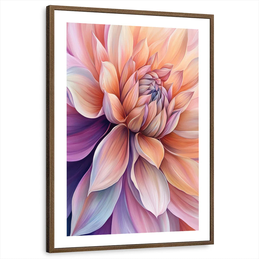framed-print-brown-walnut-white-border