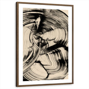 framed-print-brown-walnut-white-border