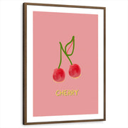 framed-print-brown-walnut-white-border