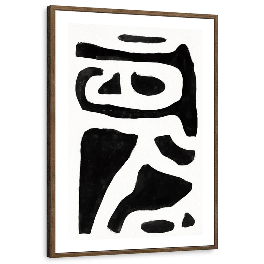 framed-print-brown-walnut-white-border