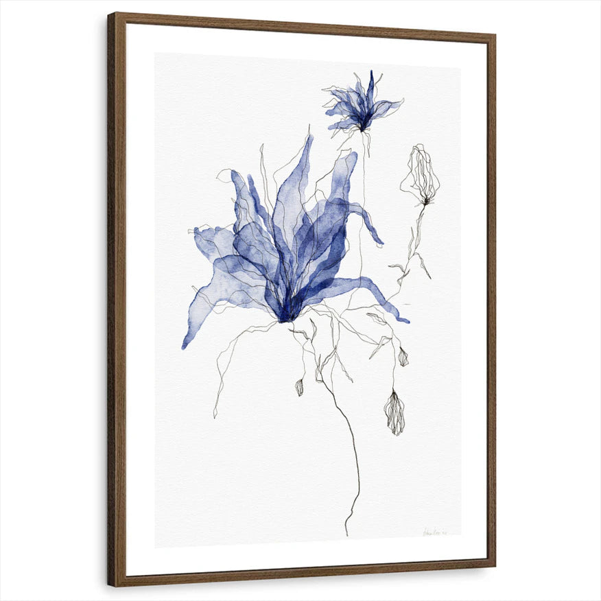 framed-print-brown-walnut-white-border