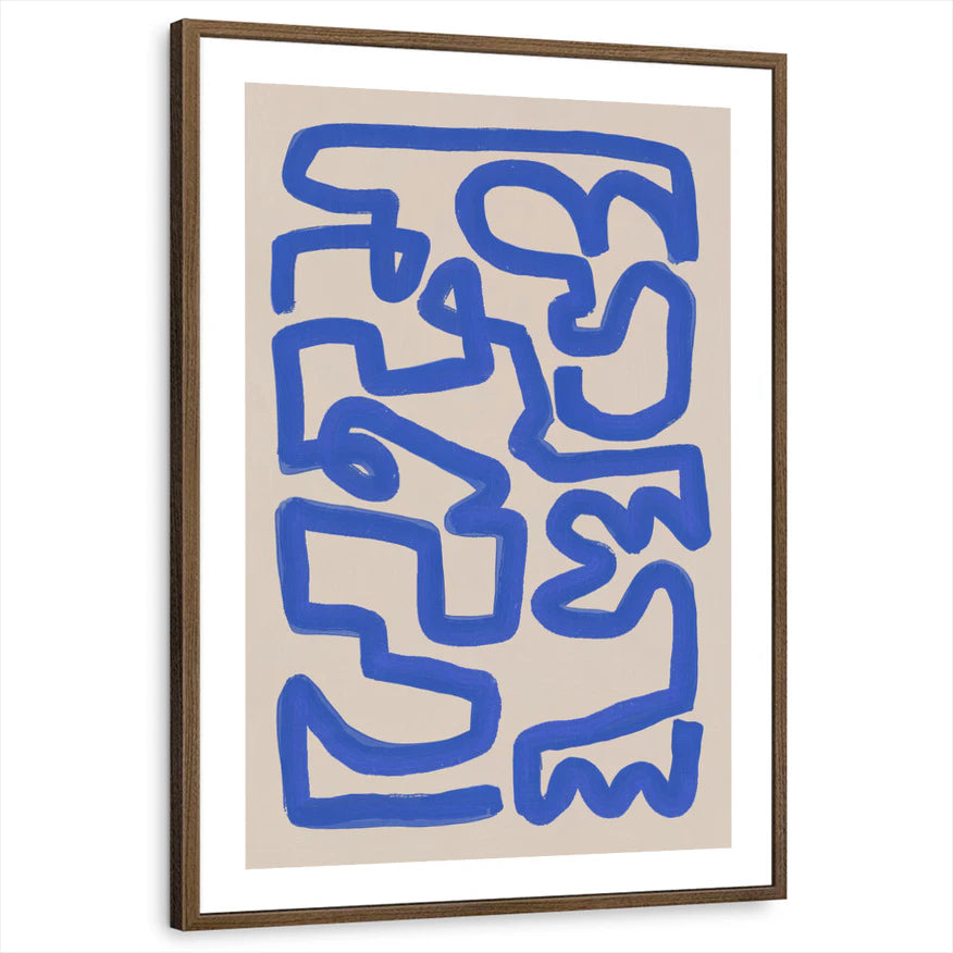 framed-print-brown-walnut-white-border