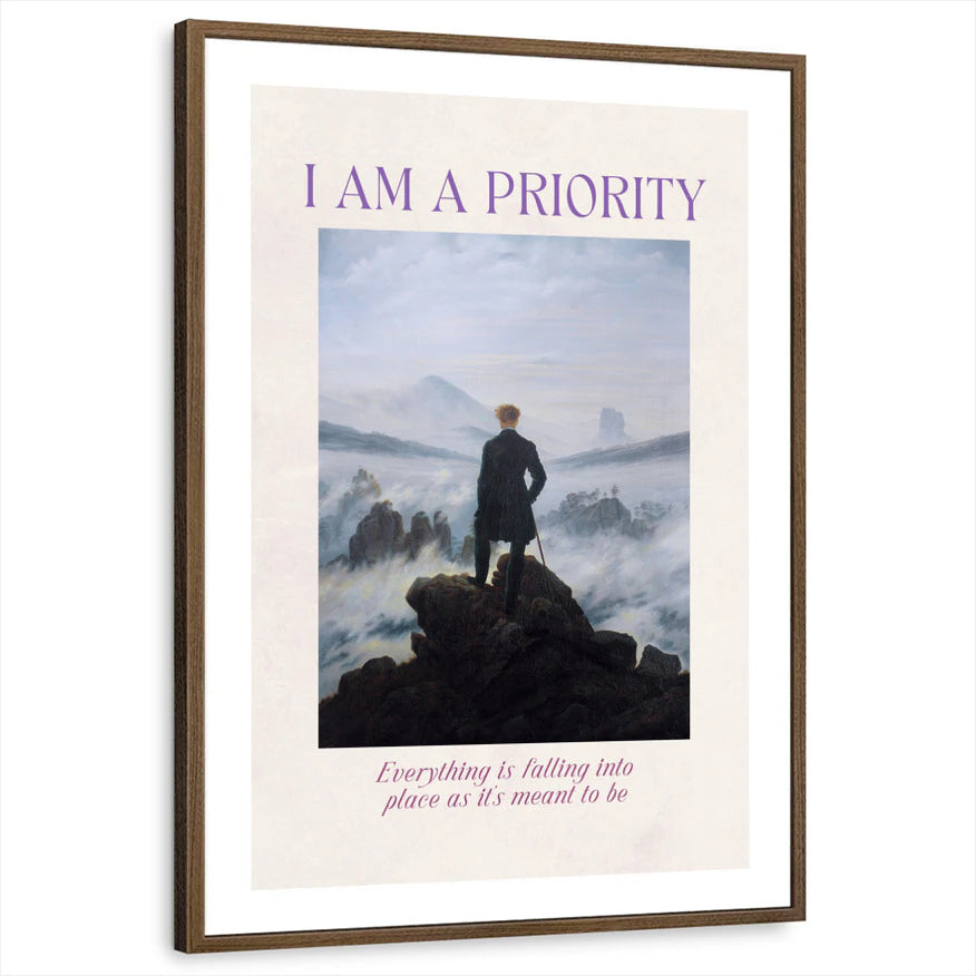 framed-print-brown-walnut-white-border