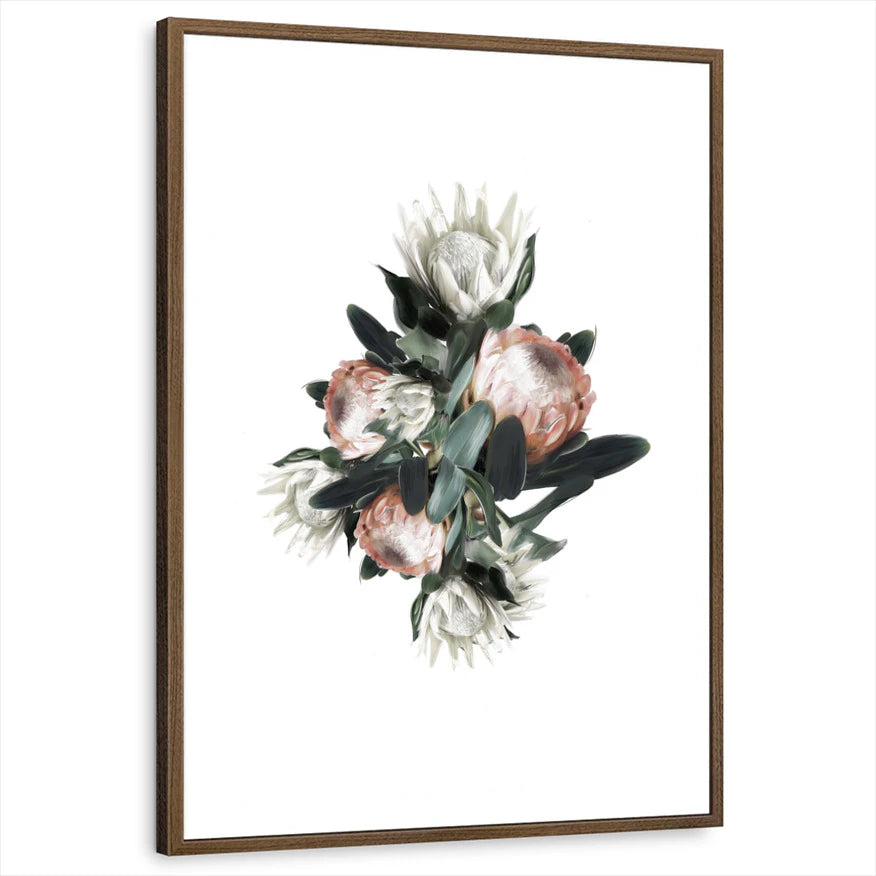 framed-print-brown-walnut-white-border