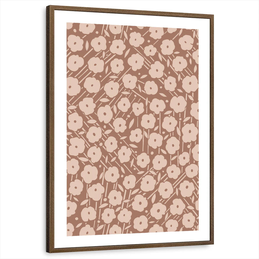 framed-print-brown-walnut-white-border