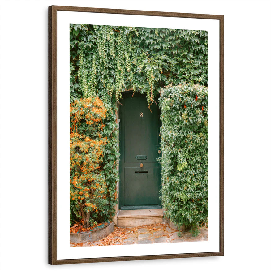framed-print-brown-walnut-white-border