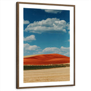 framed-print-brown-walnut-white-border