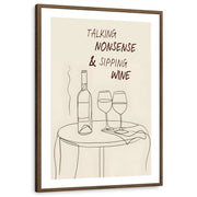 framed-print-brown-walnut-white-border