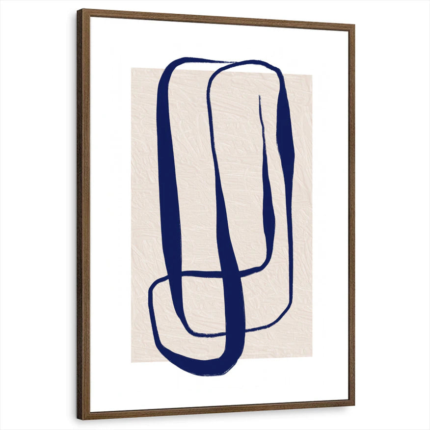 framed-print-brown-walnut-white-border