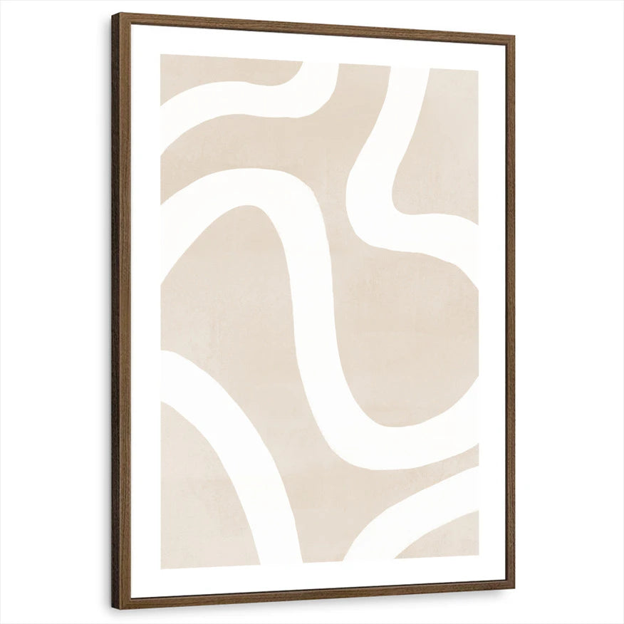 framed-print-brown-walnut-white-border