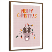 framed-print-brown-walnut-white-border