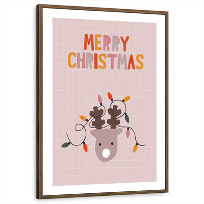 framed-print-brown-walnut-white-border
