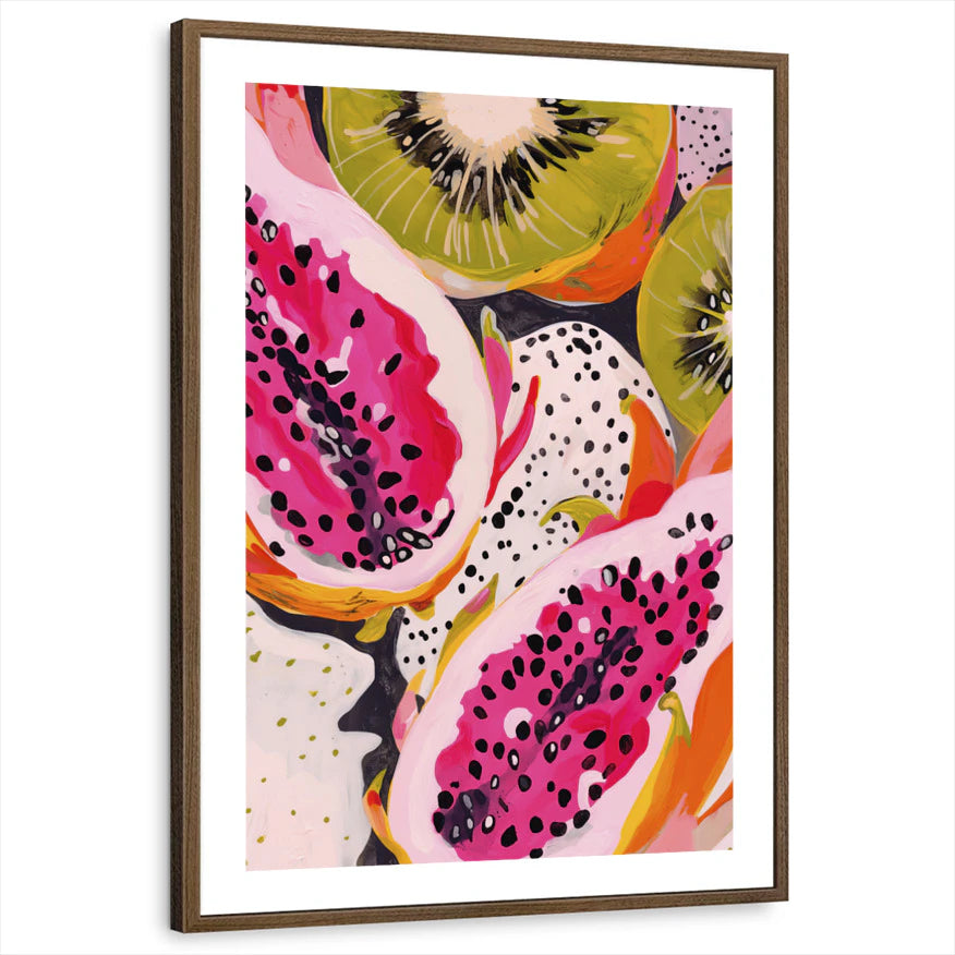 framed-print-brown-walnut-white-border