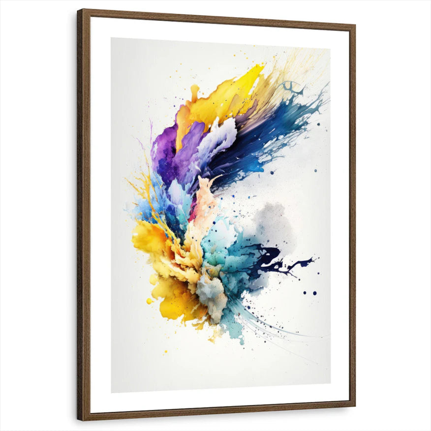 framed-print-brown-walnut-white-border
