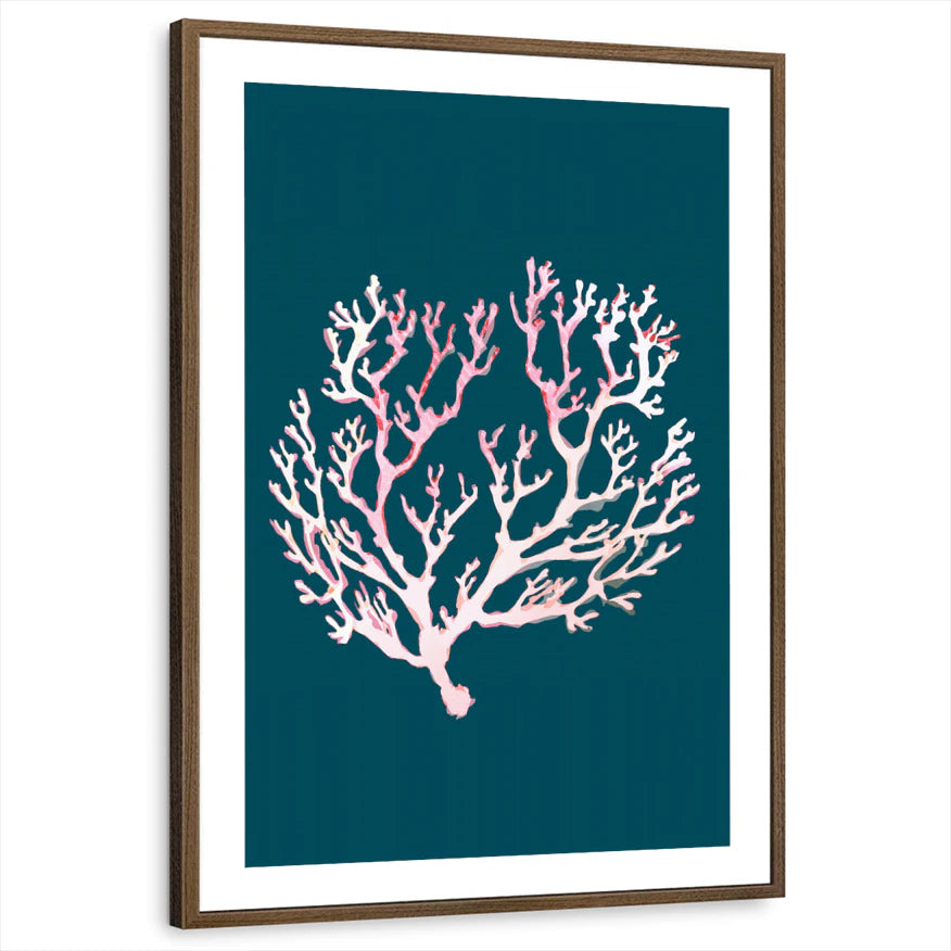 framed-print-brown-walnut-white-border