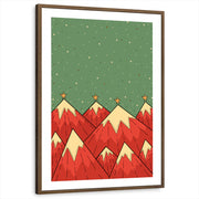 framed-print-brown-walnut-white-border