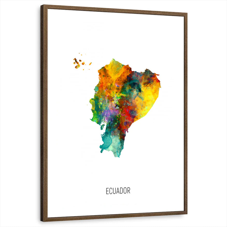 framed-print-brown-walnut-white-border