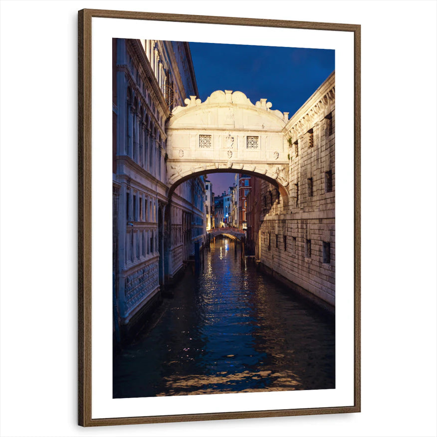 framed-print-brown-walnut-white-border