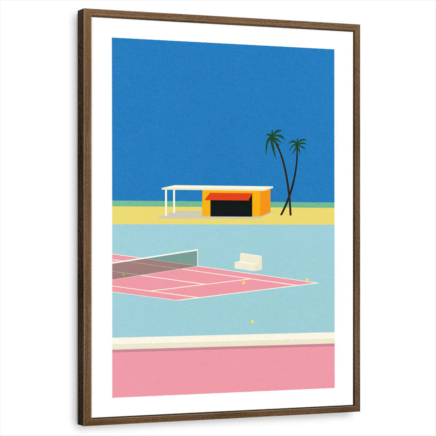 framed-print-brown-walnut-white-border
