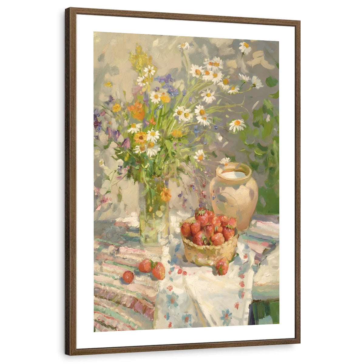 framed-print-brown-walnut-white-border