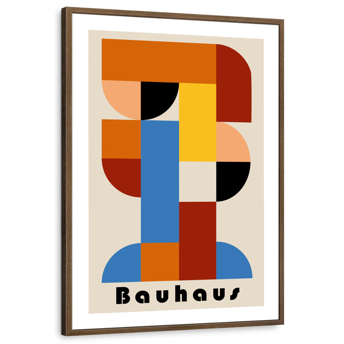 framed-print-brown-walnut-white-border