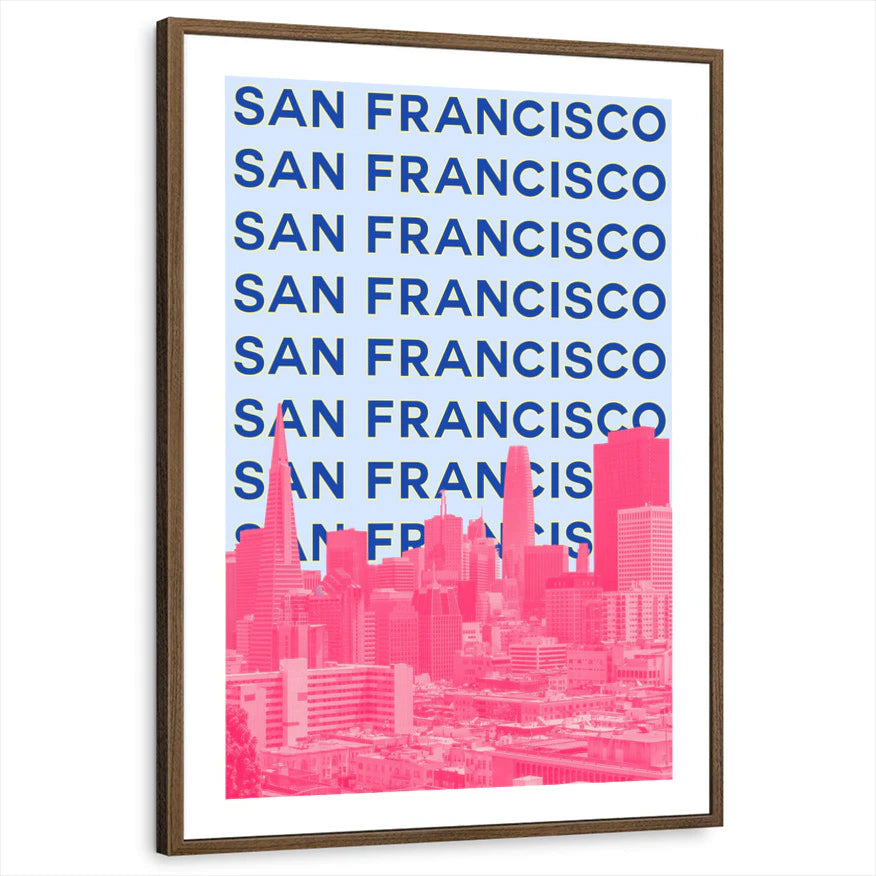 framed-print-brown-walnut-white-border